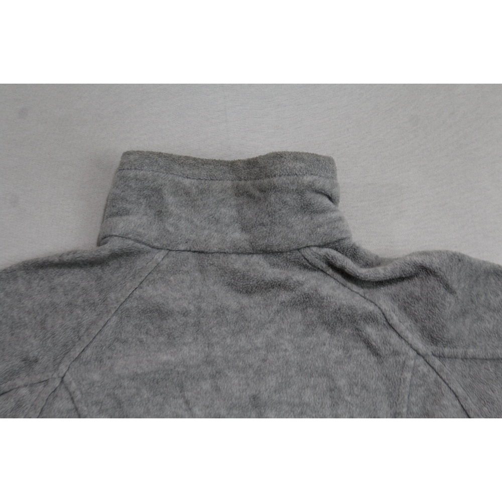 Columbia Men Sweater Fleece Gray Mock Neck Size Small - Picture 10 of 11
